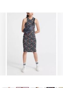 Superdry women&#39;s racer midi dress.