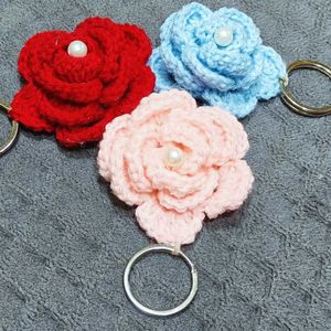 Crochet keychain