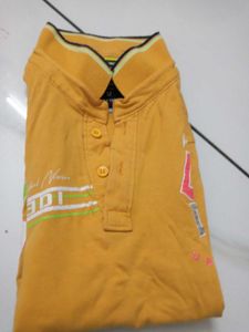 Yellow Polo T-Shirt