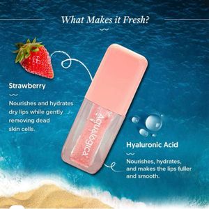 Aqualogica Plump+ Pouty Li-pH Gloss - Peach V