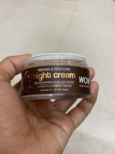 Night Cream Wow  Repair And Restore