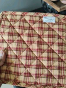 Plaid Potholders (Set of 4)