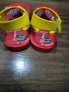 Boy Red Colour Slippers