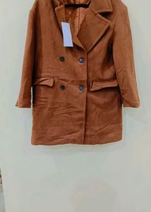 Brown Overcoat For Women