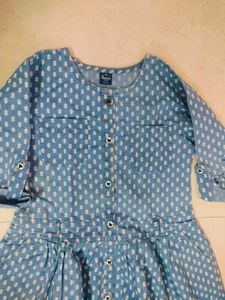Girl Denim Frock