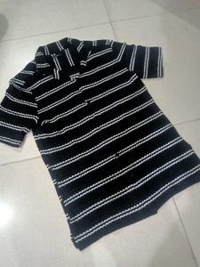 Striped Knit Sweater