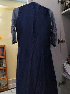 Navy Blue Kurta