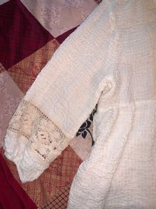 ZARA Boho Embroided Top