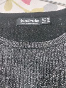 Sparkly Grey Top