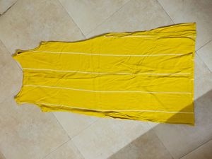 Yellow Striped Dress