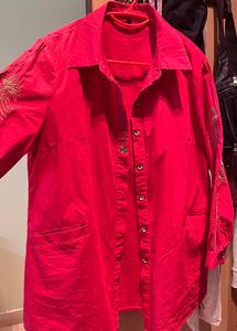 Red Colour Shirt