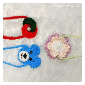 Crochet Handmade Rakhi 💫✨❤️ pack Of 3 ❤️