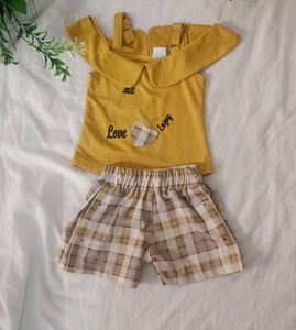 Baby Girls Top Bottom Set 👌🏻