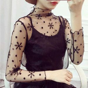 Women&#39;s Stretchable Mesh Top