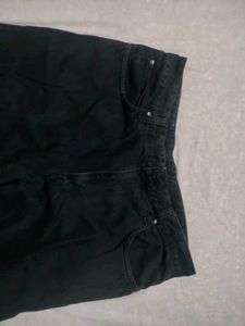 Black Denim Pants
