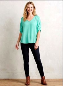 Beautiful V-Neck Imported Top