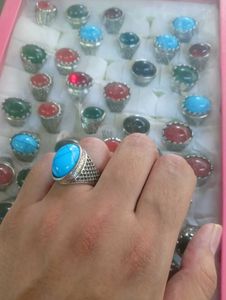 Stylish Blue Stone Boys Ring
