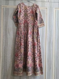 Elegant Floral Print Kurta