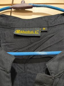 Elegant Black Kurta Set