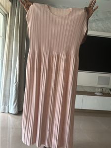Brand New Pleated Midi Dress