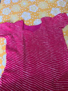 Striped Pink Top
