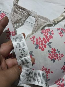 Floral Print Bra pedded 🔥34,36 B