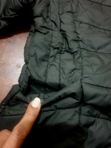 Girls Black Winter Coat