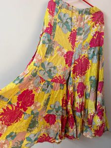 Beautiful flared sharara style palazzos