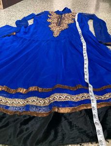 Preloved Anarkali Top With Dupatta