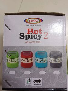 2 Container Stainless Steel Insulated Tiffin Box