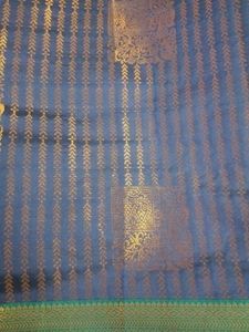 Navy Blue silk saree