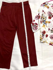 Floral Top &amp; Pants Co-ord Set Bust 36/38