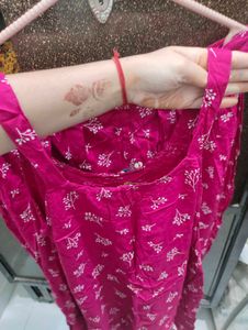 Pink Printed Jumpsuit