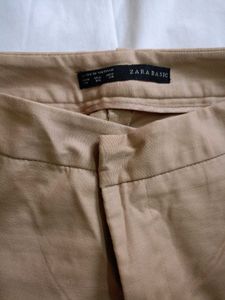 Zara Tan Formal Trousers