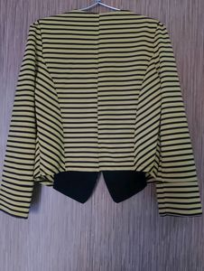 Stripe Blazer