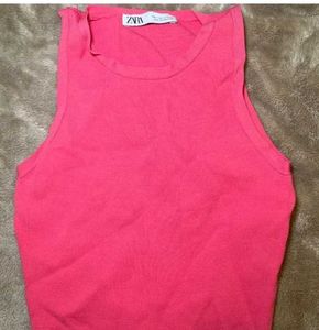 ZARA PINK Tank top