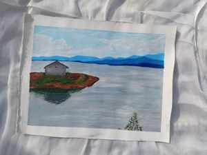 River Painting✨🌊