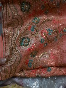 Karwachauth Special Pure Upada Cutdana Work Suit