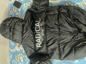 Black Padded Winter Jacket