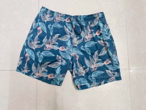 Men Floral Print Regular Shorts