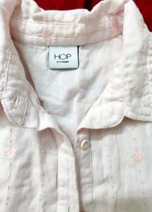 Flared Cotton Frock Dress