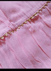 Elegant Pink Ethnic Gown