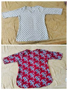 Floral Print Tunics  With Freebies