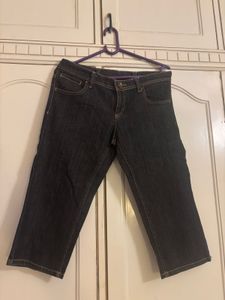 Benetton Stylish Capri Denim Jeans