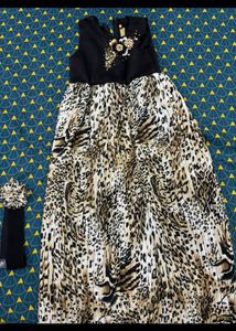 Animal Print Dress
