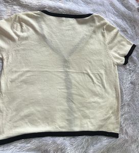 Chanel Inspired Crop Top