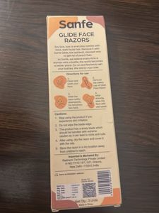 Sanfe Face Razors Unused
