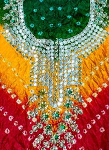 unstitched bandage pary wear kurti pant Dupatta se