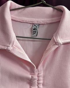 Pink Crop Top