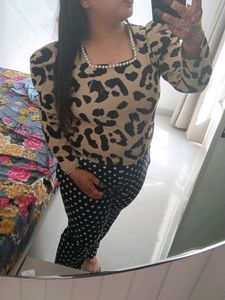 Leopard Print Top